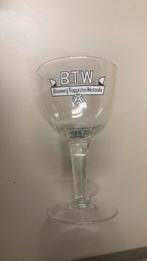 Oud westmalle glas BTW, witte variant, Verzamelen, Ophalen, Zo goed als nieuw