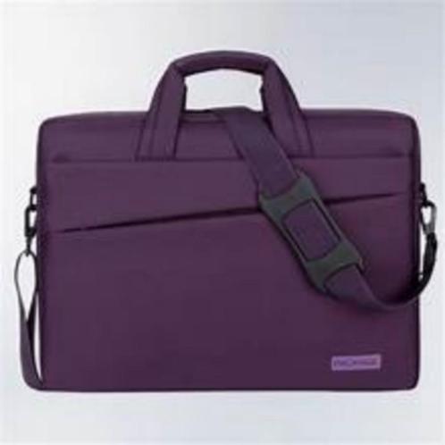 Laptop tablet tas Laptoptas Paarse donker violet NIEUW, Informatique & Logiciels, Sacoches d'ordinateur portable, Neuf, Sac à bandoulière