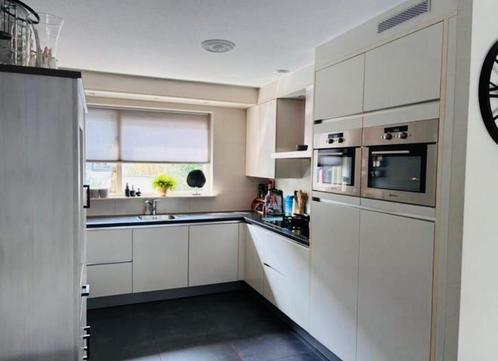 GREEPLOOS HOEKKEUKEN INCLUSIEF APPARATUUR, Huis en Inrichting, Keuken | Complete keukens, Gebruikt, Dubbelwandige keuken, Wit