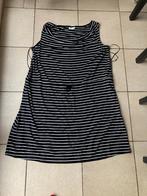 Leuke zwart / wit gestreepte jurk - Maat 46 / 48, Ophalen of Verzenden, Zo goed als nieuw, Maat 46/48 (XL) of groter, Overige kleuren