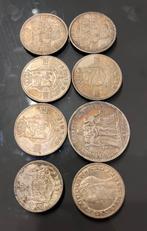 Zilveren muntstukken, Postzegels en Munten, Ophalen of Verzenden