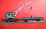 Grue MÄRKLIN avec Wagon plate-forme - H0 - 1:87, Hobby & Loisirs créatifs, Trains miniatures | HO, Comme neuf, Courant alternatif