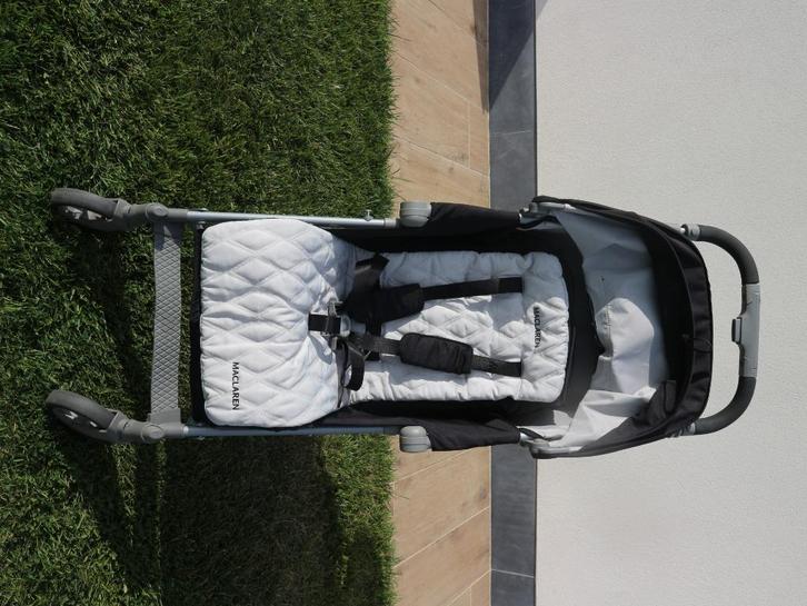 buggy Maclaren techno arc + accessoires, Kinderen en Baby's, Buggy's, Zo goed als nieuw, Maclaren, Regenhoes, Verstelbare rugleuning