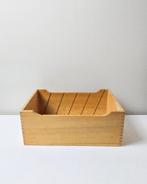 Vintage houten fichendoos - opslag - foto's - postkaarten, Ophalen of Verzenden, Huis en Inrichting