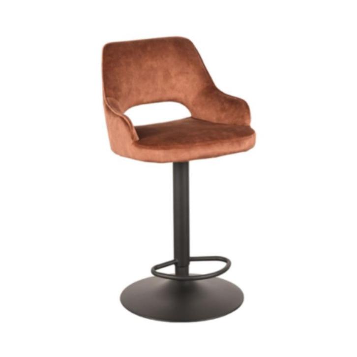 120 restpartij VELVET velours horeca verstelbaar NIEUW actie, Maison & Meubles, Tabourets de bar, Neuf, 60 à 90 cm, Métal, 5 tabourets ou plus