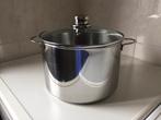 Kookpot in inox - als nieuw, Huis en Inrichting, Keuken | Potten en Pannen, Ophalen of Verzenden, Zo goed als nieuw, Inox, Keramische plaat