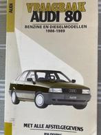 TECHNISCH BOEK  AUDI 80 - VRAAGBAAK, Enlèvement