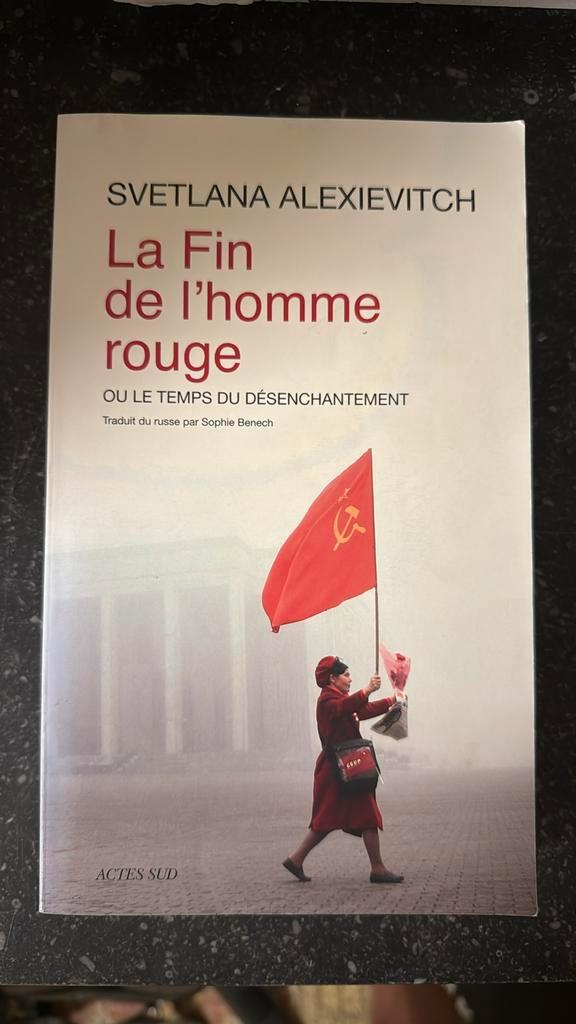 La Fin de l’homme rouge - Svetlana Alexievitch, Boeken, Psychologie, Gelezen, Overige onderwerpen, Ophalen