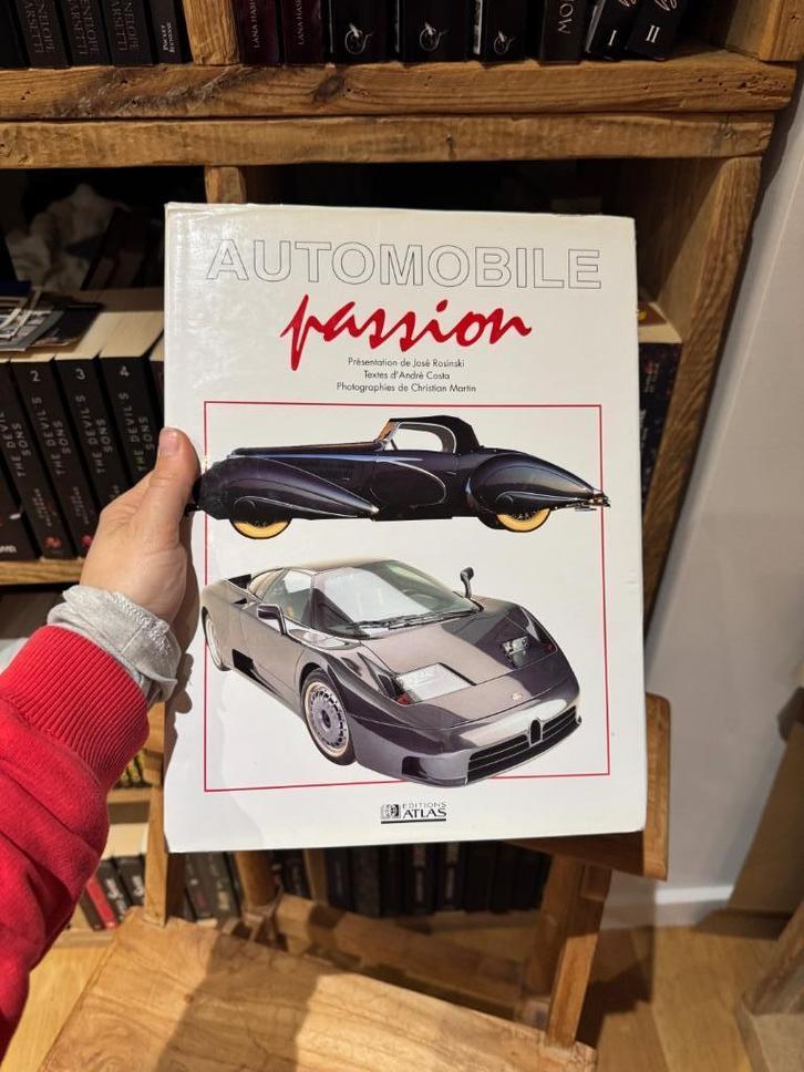 Livre “Automobile Passion” (1992) Éditions Atlas, Livres, Autos | Livres, Utilisé, Général, Enlèvement ou Envoi