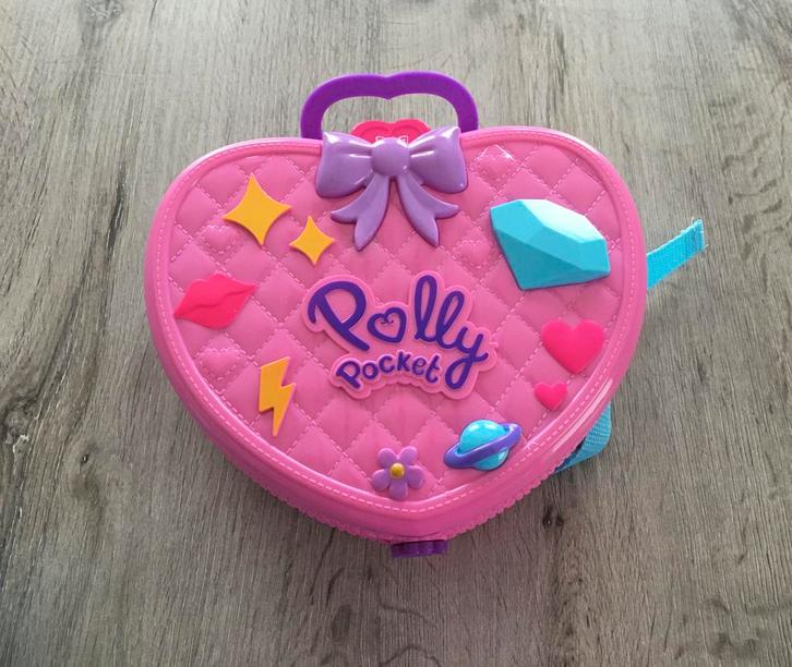 Polly pocket hart, Kinderen en Baby's, Speelgoed | Overig, Zo goed als nieuw, Ophalen of Verzenden