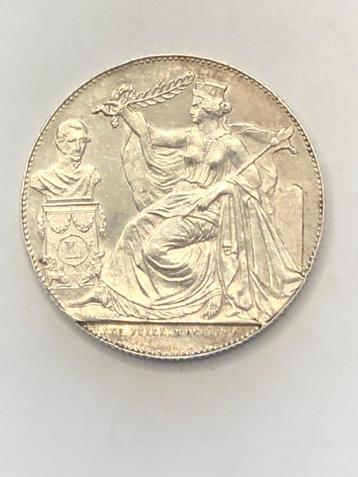 Munt zilver België module 2 frank Leopold I jaar 1856 frans beschikbaar voor biedingen
