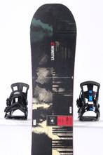 150 cm snowboard SALOMON WILD CARD, Black/red, FLAT/rocker, Sport en Fitness, Snowboarden, Verzenden, Gebruikt, Board