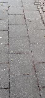 GEZOCHT ! Blauw/grijze beton tegels 30x30x5, Tuin en Terras, Tegels en Klinkers, Ophalen, Zo goed als nieuw, Beton