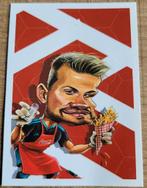 Panini sticker: karikatuur Simon Mignolet, Verzamelen, Ophalen of Verzenden, Zo goed als nieuw, Poster, Plaatje of Sticker