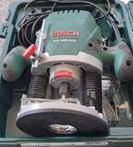 freesmachine met toebehoor, Doe-het-zelf en Bouw, Gereedschap | Freesmachines, Ophalen, Gebruikt, Bovenfrees, Bosch