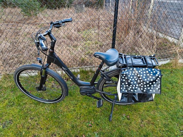 Elektrische damesfiets Granville, Fietsen en Brommers, Elektrische fietsen, Zo goed als nieuw, Overige merken, 50 km per accu of meer