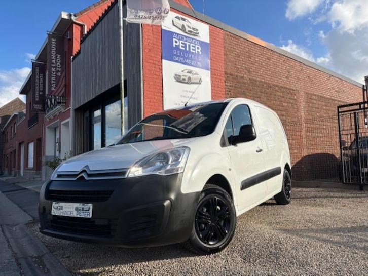 Citroen Berlingo 1.6 Hdi Lichte vracht 3zit 2017, Auto's, Bestelwagens en Lichte vracht, Bedrijf, Te koop, ABS, Airbags, Airconditioning