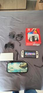 Nintendo switch oled + housse zelda, Switch OLED, Avec disque dur, Avec 1 manette, Comme neuf