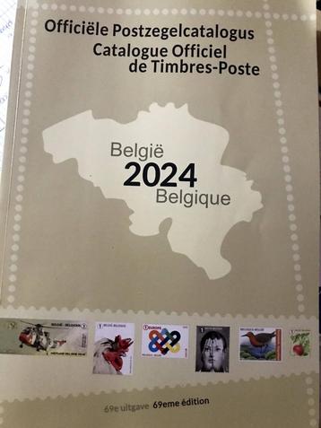 timbre belge - catalogue officiel 2024