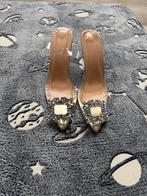 Elegante gouden hakken met kristal – bijna nieuw, Kleding | Dames, Schoenen met lage hakken, Overige kleuren, Ophalen of Verzenden