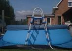 Intex easy set zwembad, 300 cm of meer, 400 cm of meer, Gebruikt, Opzetzwembad
