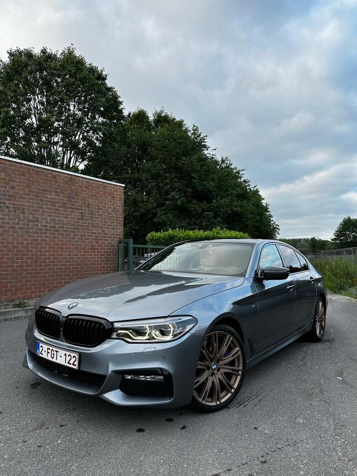 BMW 540i - 2017 - FULL FULL!!!, Auto's, BMW, Particulier, 5 Reeks, 360° camera, ABS, Achteruitrijcamera, Adaptieve lichten, Adaptive Cruise Control
