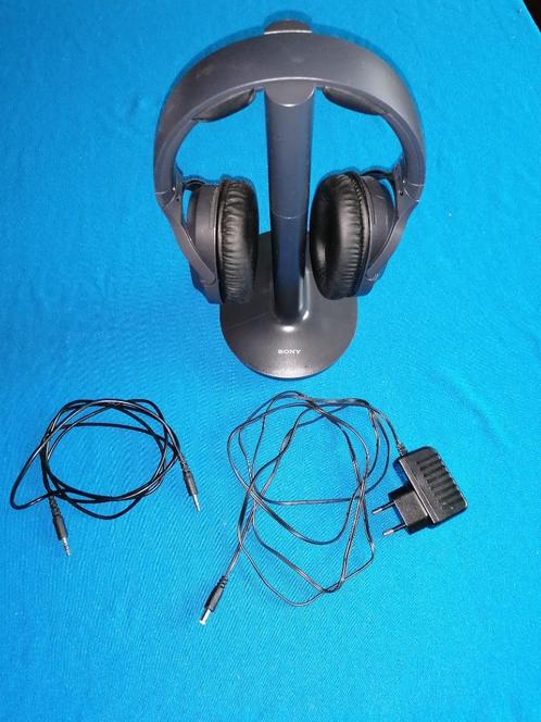Sony MDR-RF895RK – Draadloze koptelefoon, Audio, Tv en Foto, Hoofdtelefoons, Zo goed als nieuw, Op oor (supra aural), Sony, Draadloos