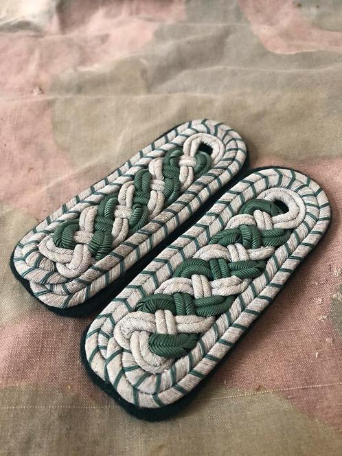 Duitse ww2 douane meister schulterklappen, Verzamelen, Militaria | Tweede Wereldoorlog, Ophalen of Verzenden