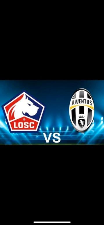 Billet carré or losc juventus 