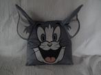 Coussin Tom & Jerry ( Hanna-Barbera WB) 38 x 38 cm, Verzenden, Zo goed als nieuw, Grijs, Vierkant