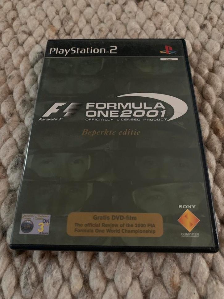 Playstation 2 game - Formula 1 2001, Games en Spelcomputers, Games | Sony PlayStation 2, Gebruikt, Racen en Vliegen, 2 spelers