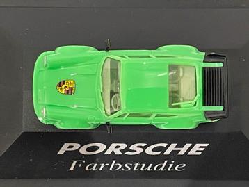 Herpa PORSCHE 911 Turbo groen PC-model 1/87 beschikbaar voor biedingen