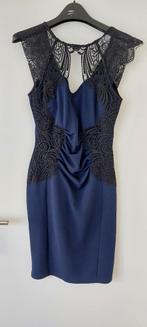 Closet Sale - Cocktailjurkje- Blauw met Zwart - Maat S, Ophalen, Blauw, Lipsey London, Cocktailjurk