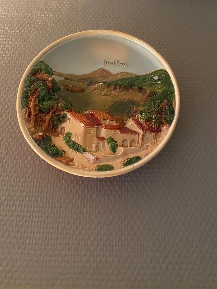 Set van twee vintage wandborden Fornes y Sanchis, Antiek en Kunst, Curiosa en Brocante, Ophalen