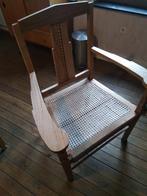 Chaise en bois de chêne, Maison & Meubles, Brun, Bois, Enlèvement, Utilisé