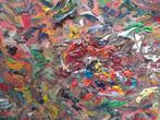 Abstract schilderij, zonder titel, Rony Van Goethem, Antiek en Kunst, Kunst | Schilderijen | Abstract, Ophalen