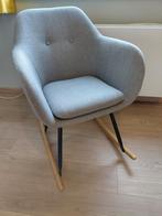 Lichtgrijze schommelstoel, Kinderen en Baby's, Ophalen, Zo goed als nieuw