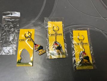 Chouffe sleutelhangers in rubber,3st.voor9€ beschikbaar voor biedingen