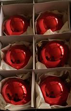 Boules de Noël NEUVES diamètre 8 cm rouges et roses, Enlèvement ou Envoi, Neuf