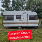 Caravan Knaus wisselstukken raam deur chassis paardenweide, Caravans en Kamperen, Ophalen