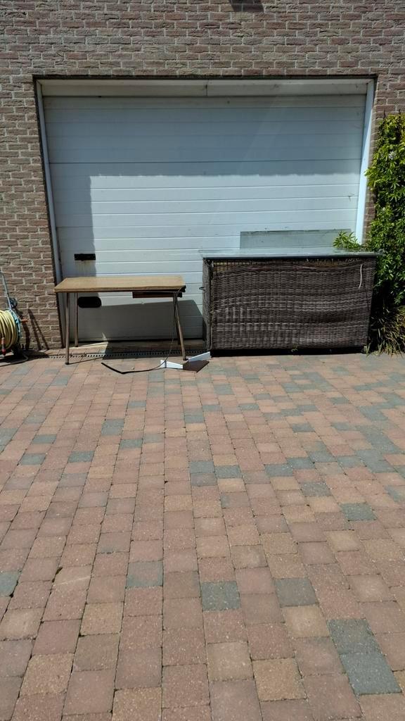 Sectionale garage poort., Tuin en Terras, Tegels en Klinkers, Gebruikt, Overige typen, Ophalen