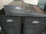 Peavey Mixer en versterker met 2 speakers, Ophalen of Verzenden, Gebruikt, Audio