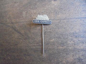Vintage Pin Trix Express Modeltreinen (zie foto's), Enlèvement ou Envoi, Utilisé, Transport, Insigne ou Pin's