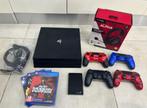PS4 PRO 1 TB + 9 JEUX SSD 1TB +Casque, Games en Spelcomputers, Spelcomputers | Sony PlayStation 4, Ophalen, Met games, Zo goed als nieuw