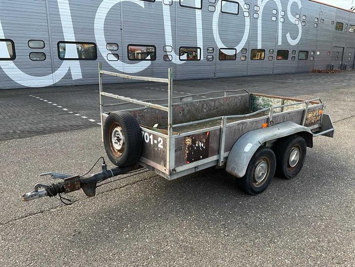 Solide C2000MR Tandemas Aanhangwagen WG-98-TY, Auto diversen, Aanhangers en Bagagewagens, Gebruikt