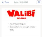 Walibi tickets 4 stuks