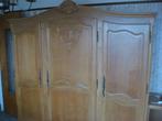 Ancienne garde robe + 2 tables de nuit et 1 lit, Ophalen