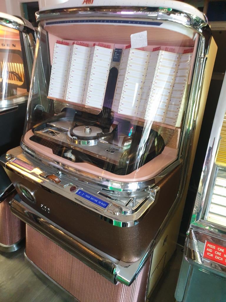 Ami H100 kieswiel, Collections, Machines | Jukebox, Utilisé, Ami, 1950 à 1960, Avec singles, Enlèvement