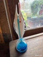 sculpture en verre d'un poisson Murano, Antiquités & Art, Enlèvement ou Envoi
