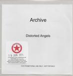ARCHIVE - DISTORDED ANGELS - UK CD PROMO + PRESS SHEET, CD & DVD, Comme neuf, 1 single, Envoi, Rock et Metal